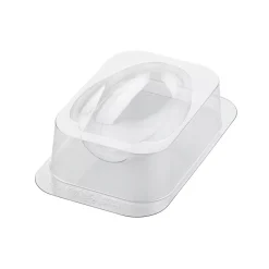 AL-FRED - KIT 2 THERMOFORMED MOULDS CHOCOLATE 117X104 H 160 MM