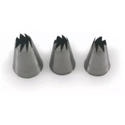 BA413 - BOCCHETTA IN ACCIAIO INOX PER SAC À POCHE FORO A FIORE APERTO MEDIUM