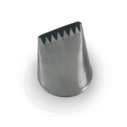 BD302 - BOCCHETTA IN ACCIAIO INOX PER SAC À POCHE DELIZIA 28X4 MM
