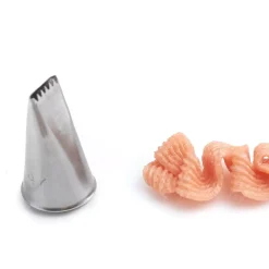 BD301 - BOCCHETTA IN ACCIAIO INOX PER SAC À POCHE DELIZIA 20X3 MM