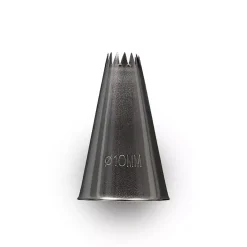 BF316 - BOCCHETTA IN ACCIAIO INOX PER SAC À POCHE FORO STELLA FRANCESE ø13 MM