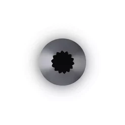 BF315 - BOCCHETTA IN ACCIAIO INOX PER SAC À POCHE FORO STELLA FRANCESE ø12 MM