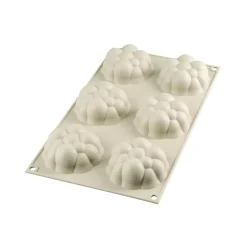 BOLLICINE - STAMPO IN SILICONE N. 6 BOLLICINE ø70 H 30 MM