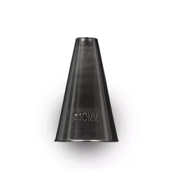 BT224 - BOCCHETTA IN ACCIAIO INOX PER SAC À POCHE FORO TONDO ø24 MM