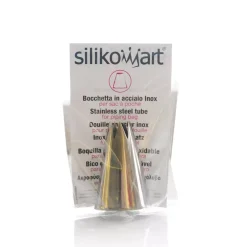 BT208 - BOCCHETTA IN ACCIAIO INOX PER SAC À POCHE FORO TONDO ø8 MM