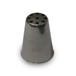 BX2219 - BOCCHETTA IN ACCIAIO INOX PER SAC À POCHE BX ø19 H52 MM