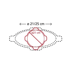 CFF 21B COVERFLEX - COPERCHIO IN SILICONE ø210 MM