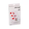 CUORICINO - STAMPO IN SILICONE N.8 CUORICINI 63X65 H 39 MM