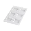 DECOR SQUARE 60 - STAMPO IN SILICONE N.6 SQUARE 67X67 H 15 MM