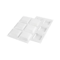DECOR SQUARE 60 - STAMPO IN SILICONE N.6 SQUARE 67X67 H 15 MM