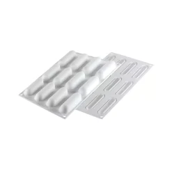 FINGERS 30 - STAMPO IN SILICONE 80X22 H 22 MM + CUTTER + 12 VASSOI