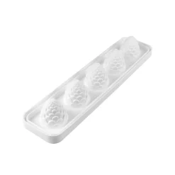 FORESTA & ANANAS 110 - STAMPO IN SILICONE ø60 H 73 MM + SUPPORTO IN PLASTICA