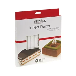 INSERT DECOR SQUARE - STAMPO IN SILICONE DA 40X40 A 260X260 MM