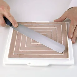 INSERT DECOR SQUARE - STAMPO IN SILICONE DA 40X40 A 260X260 MM