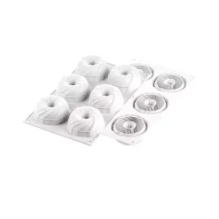 INTRECCIO 105 - SILICONE MOULD N.6 ø75 H 35 MM