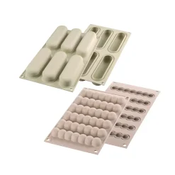 KIT CHIC ECLAIR - SET 2 STAMPI IN SILICONE 130X38 H 46 MM