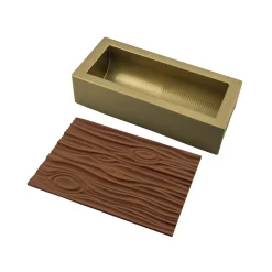 KIT MAGIC WOOD - STAMPO IN SILICONE BUCHE+TAPPETO IN SILICONE