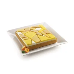 KIT TARTE LIBERTY - SET ANELLO + TAPPETO DECORATIVO IN SILICONE 200X200 MM