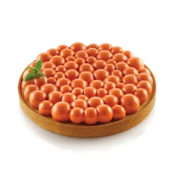 KIT TARTE RING BUBBLE ø190 MM - SET STAMPO IN SILICONE ø170 MM + ANELLO