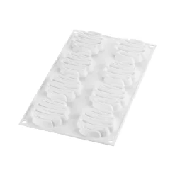KIT TARTE RING HONORE ø80 MM - SET STAMPO IN SILICONE + 8 ANELLI
