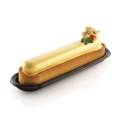 KIT TARTE RING OBLONG 146X34 MM - SET STAMPO IN SILICONE 133X21 + 6 ANELLI