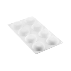 KIT TARTE RING PALET ø70 MM - SET STAMPO IN SILICONE ø64 H 18 MM + 8 ANELLI