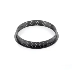KIT TARTE RING ROUND ø120 MM - SET 2 STAMPI IN SILICONE ø105 MM + 4 ANELLI