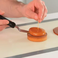 KIT TARTE RING ROUND ø80 MM - SET STAMPO IN SILICONE ø67 MM + 6 ANELLI