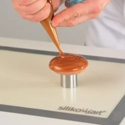 KIT TARTE RING ROUND ø80 MM - SET STAMPO IN SILICONE ø67 MM + 6 ANELLI