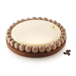 KIT TARTE RING ROUND ø250 MM - SET STAMPO IN SILICONE ø205 MM + ANELLO
