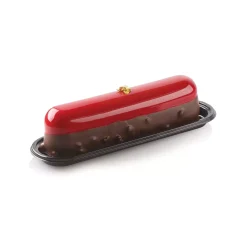 L'ÉCLAIR 120 - STAMPO IN SILICONE 135X28 H 37 MM + 10 VASSOI + CUTTER