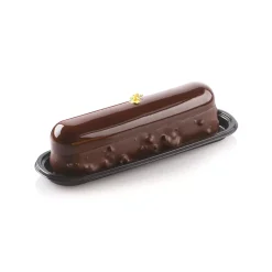 L'ÉCLAIR 120 - STAMPO IN SILICONE 135X28 H 37 MM + 10 VASSOI + CUTTER