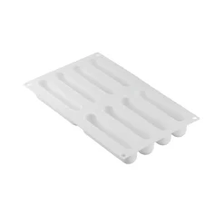 L'ÉCLAIR 120 - STAMPO IN SILICONE 135X28 H 37 MM + 10 VASSOI + CUTTER