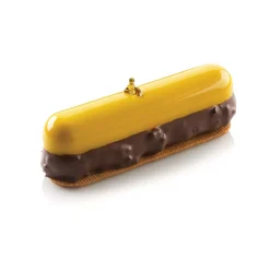 L'ÉCLAIR 120 - STAMPO IN SILICONE 135X28 H 37 MM + 10 VASSOI + CUTTER