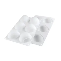 MARRON GLACÉ 110 - STAMPO IN SILICONE N.6 MARRON GLACÉ 72x74 39 MM + CUTTER