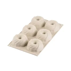 MINI INTRECCIO - STAMPO IN SILICONE N.6 ø75 H 35 MM