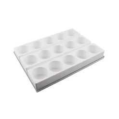 MULTIFLEX 70/3 - SET 3 STAMPI IN SILICONE ø70 H 45 MM