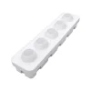 PERA & FICO 115 - STAMPO IN SILICONE 60X55 H 76 MM + SUPPORTO IN PLASTICA