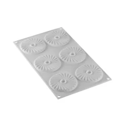 PLISSÉ 23 - STAMPO IN SILICONE N.6 PLISSÉ ø75 H 7 MM