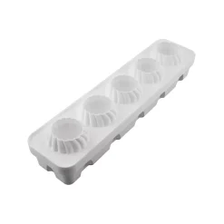 RUSSIAN TALE 125 - STAMPO IN SILICONE ø67 H 73 MM + SUPPORTO IN PLASTICA