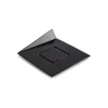 Set 100 Black Trays - Square 83x83 mm