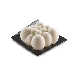 Set 100 Black Trays - Square 83x83 mm