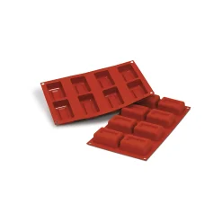 SF090 - STAMPO IN SILICONE N.8 BIG LINGOTTO 72X45 H 26 MM