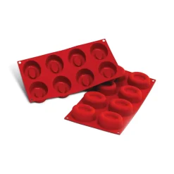 SF085 - STAMPO IN SILICONE N.8 BIG OVAL SAVARIN 74X57 H 27 MM