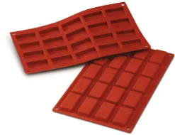 SF025 - STAMPO IN SILICONE N.20 FINANCIERS 49X26 H 11 MM