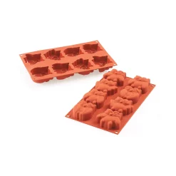 SF191 - STAMPO IN SILICONE N.8 GUFI 257X152 H 26 MM