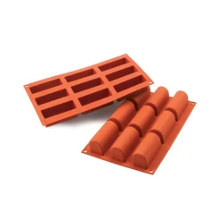 SF130 - STAMPO IN SILICONE N.9 MIDI BUCHE 84X32 H 35 MM TERRACOTTA