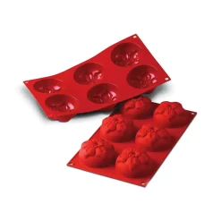 SF075 - STAMPO IN SILICONE N.6 NARCISSUSI ø76 H 40 MM