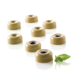SF083 - STAMPO IN SILICONE N.24 SMALL OVAL SAVARIN 41X29 H 20 MM