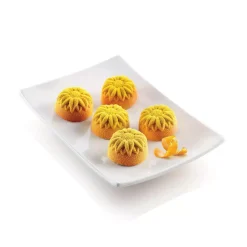 SF072 - STAMPO IN SILICONE N.15 SMALL SUNFLOWER ø44 H 27 MM